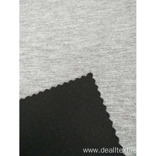 Melange effect Scuba fabric